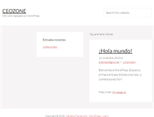 Tablet Screenshot of ceozone.info